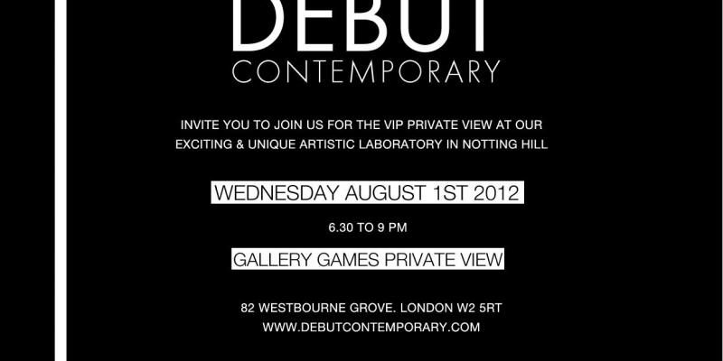 Gallery Games Private View