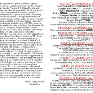 RICICL’ ART 2012 Rossano (Cs) dal 22 al 27 MAGGIO 2012 RICICL’ ART 2012 Rossano (Cs) dal 22 al 27 MAGGIO 2012