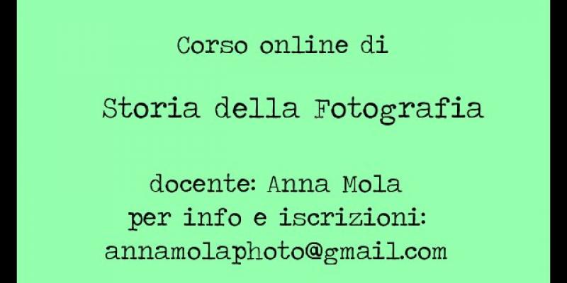 Corso di Storia della Fotografia