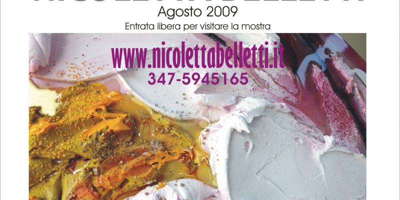 Mostra personale di Nicoletta Belletti