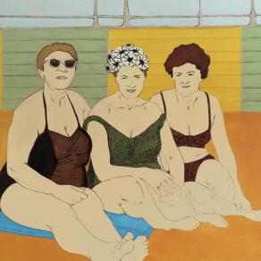 uroma, oma und tante hilde ( grandgrandmother, grandmother and aunt hilde )