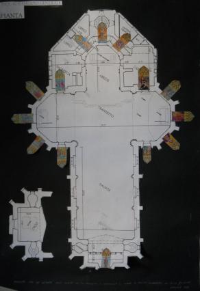 Progetto per le vetrate della Chiesa di S. Ermacora a Trieste