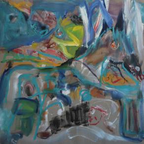 Horse in thunderstorm