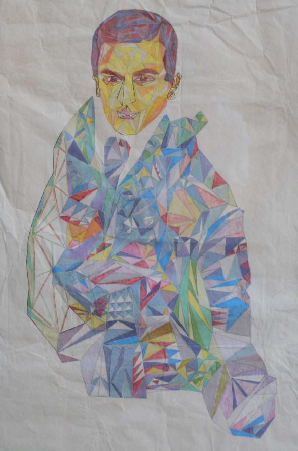 autoritratto da guerriero