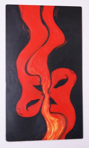 "Due anime avvolte dall'amore e accese dal fuoco della passione"