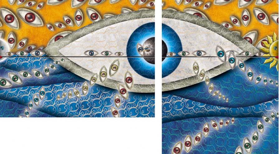 l’occhio dell’angelo (dittico)