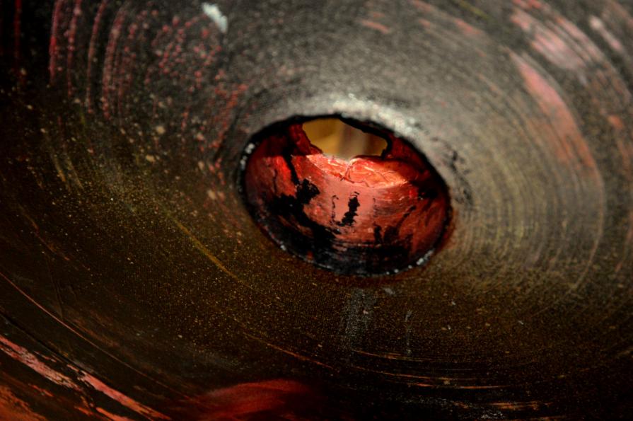 Interazioni cosmiche - altro particolare del cilindro centrale con specchi