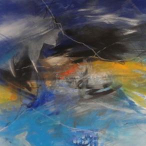 Andreas Gutt – Abstract – acrilico su tela 115 x 75