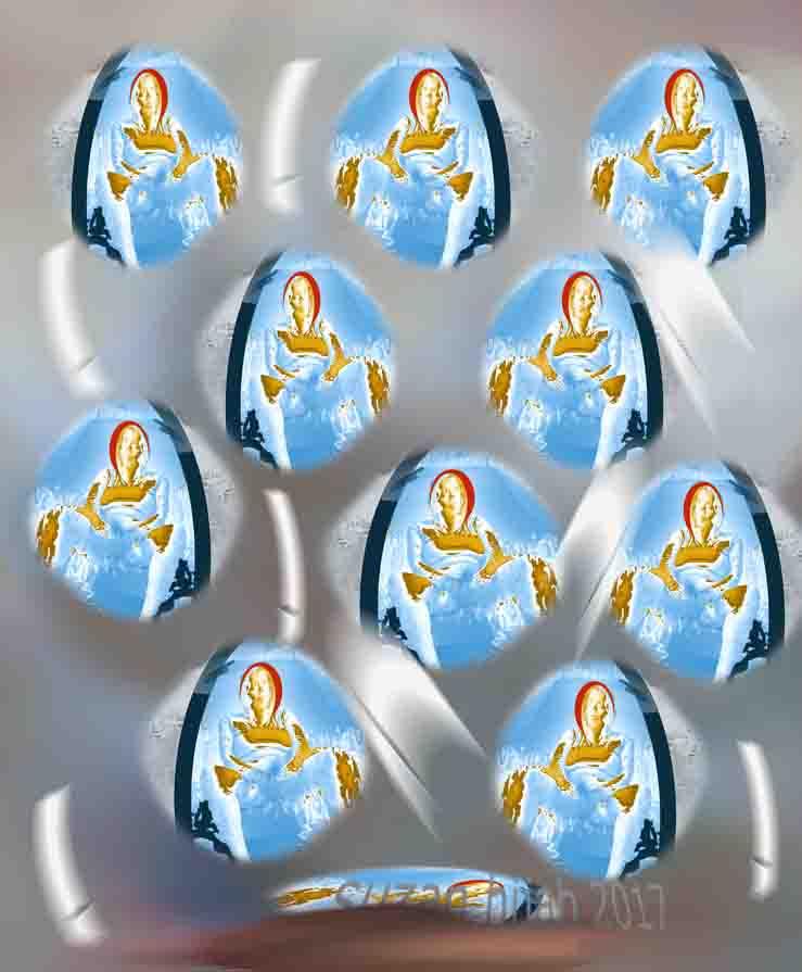 As a moon, it appeared in the sky