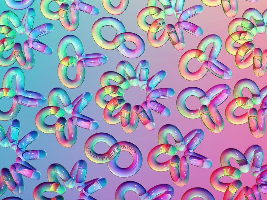 Coiled Rings of Glass II