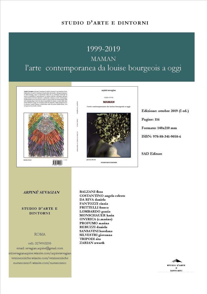 1999-2019 MAMAN - L'ARTE CONTEMPORANEA DA LOUISE BOURGEOIS A OGGI- SAD EDITORE
