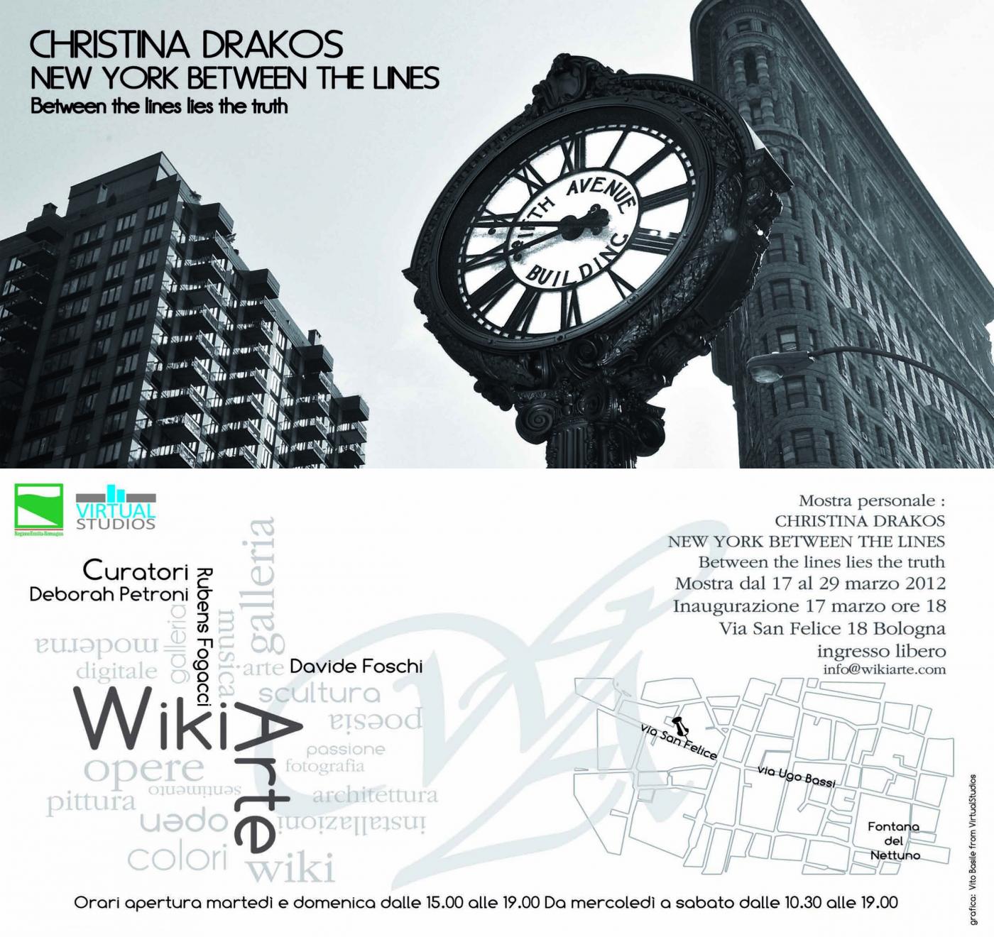 Mostra Fotografica di Christina Drakos NEW YORK BETWEEN THE LINES