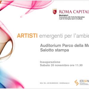 artisti emergenti per l'ambiente