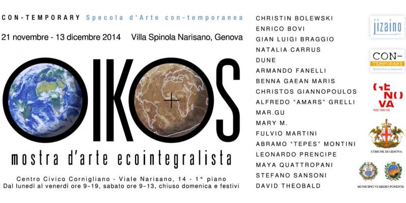 OIKOS - Mostra d'Arte ecointegralista OIKOS - Mostra d'Arte ecointegralista