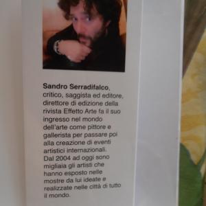 Motivazione critica all'artista Fabio Battipaglia da Sandro Serradifalco critico ed editore.