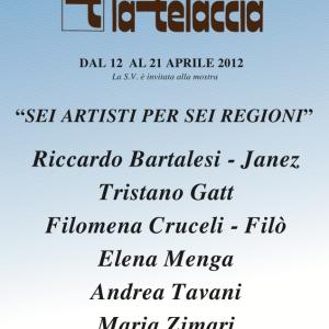 6 artisti per 6 regioni