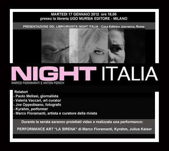 Una Sirena a Milano - Night Italia Unpublished Culture  