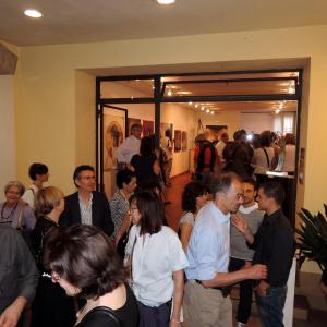 DOPPIO VERNISSAGE A CORTE ISOLANI (BOLOGNA)