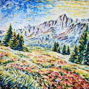 Rododendri sull'Alpe di Nemes