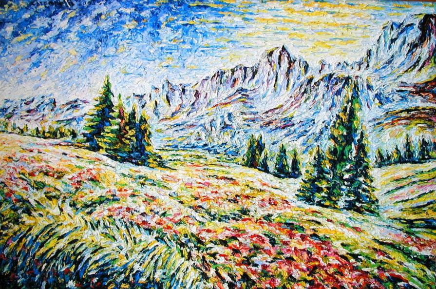 Rododendri sull'Alpe di Nemes