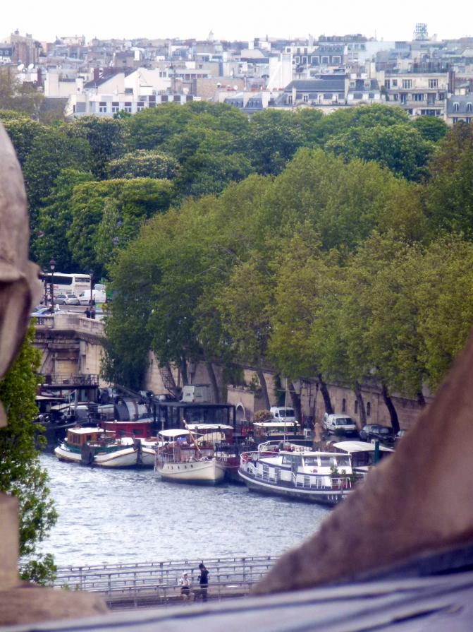 Les péniches au vert !