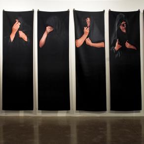 mantillas. The weepers.