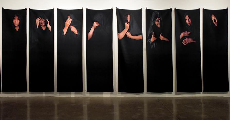 mantillas. The weepers. mantillas. The weepers.