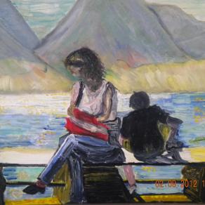 ricordo del  lago lemano