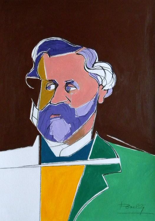 Ritratto di Giuseppe Verdi / Portrait of Giuseppe Verdi