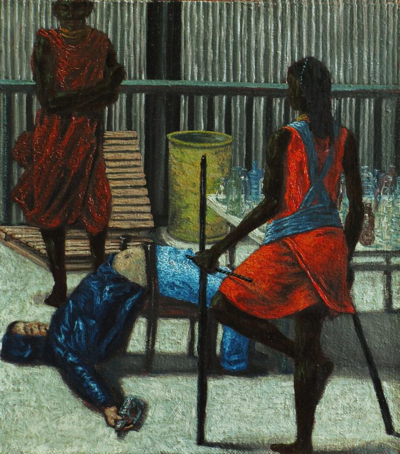 Sleep after drinking. 