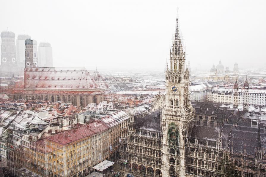 Marienplatz, Munich, Germany, 2012