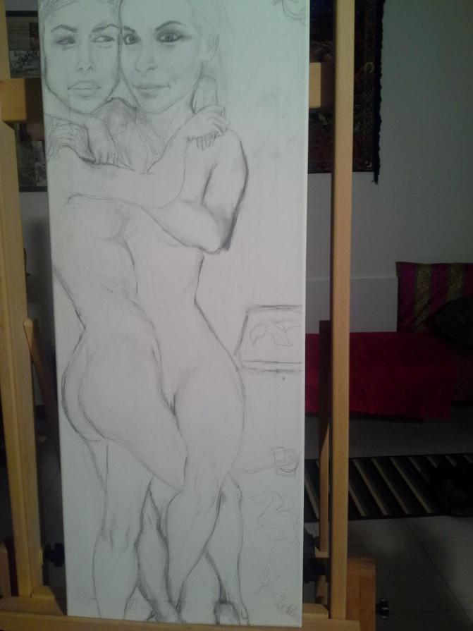 Nello spogliatoio - Avversarie amanti wrestlers (in creazione)