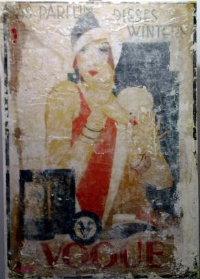 VOGUE presentazione profumo 1927 - serie locandine vintage