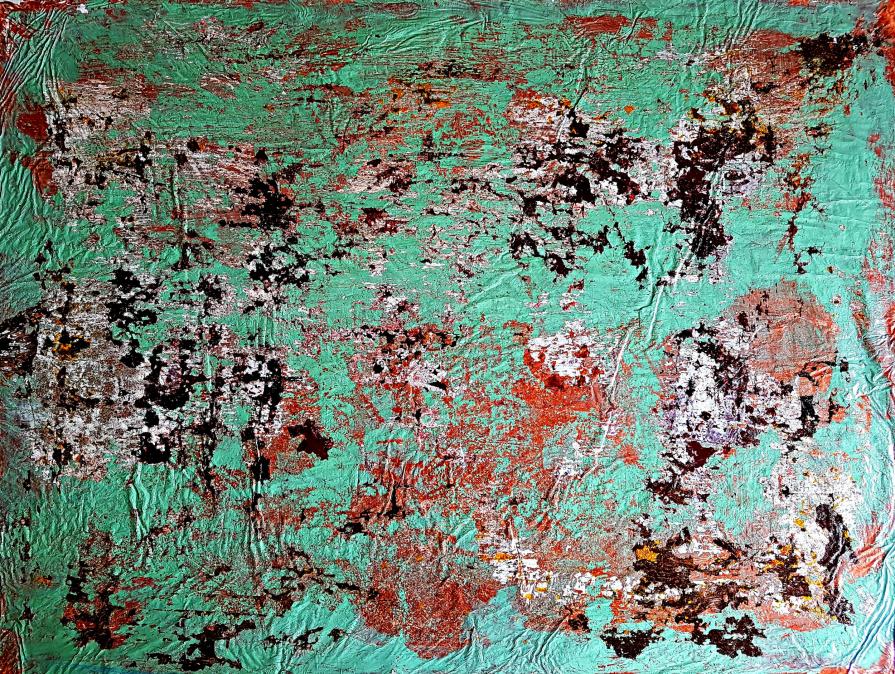 Senza Titolo 183 - green copper