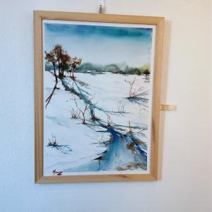 EFFETTO ACQUA, ACQUERELLI E SCULTURE A PALAZZO DUCALE