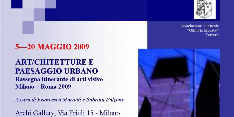 “ART/CHITETTURE E PAESAGGIO URBANO”