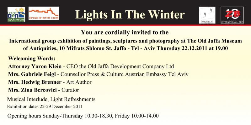 "LIGHTS IN THE WINTER" "LIGHTS IN THE WINTER"