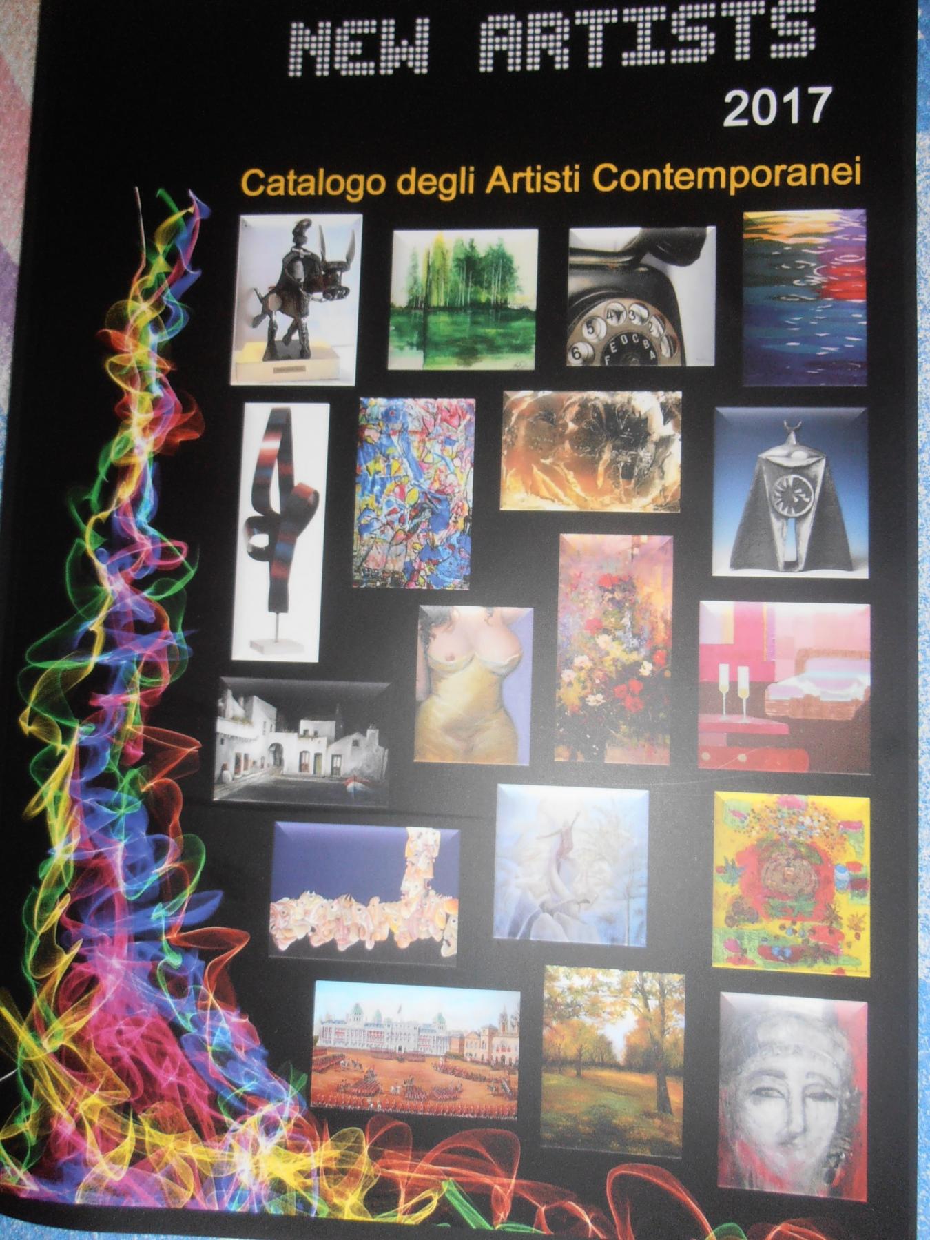 Catalogo d'arte degli artisti contemporanei "New Artists 2017"