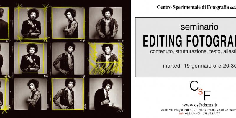 Seminario di editing fotografico 