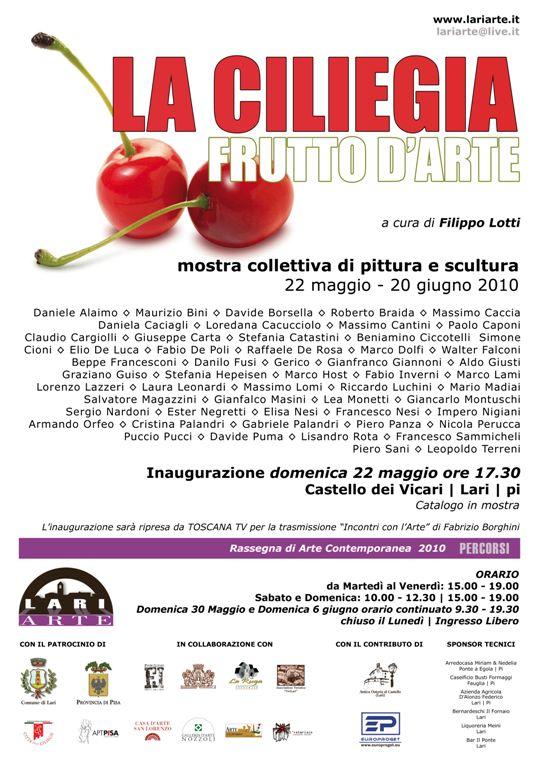 "LA CILIEGIA, FRUTTO D'ARTE"