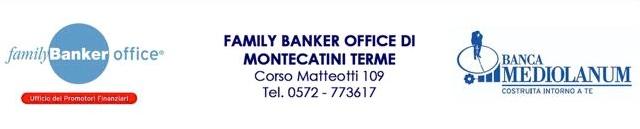 PREMIO FBO MONTECATINI (FAMILY BANKER OFFICE DI BANCA MEDIOLANUM - Montecatini Terme) 2014 PREMIO FBO MONTECATINI (FAMILY BANKER OFFICE DI BANCA MEDIOLANUM - Montecatini Terme) 2014