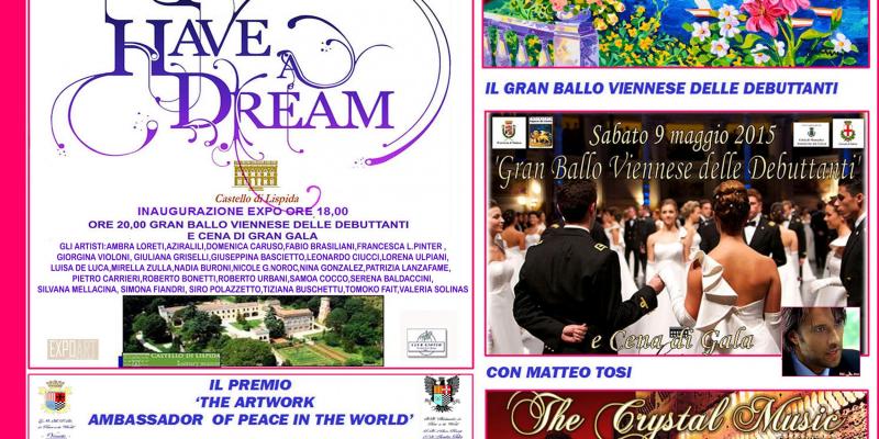 Expo  Internazionale di Arti Visive 'I HAVE A DREAM’ e Gran Ballo Viennese
