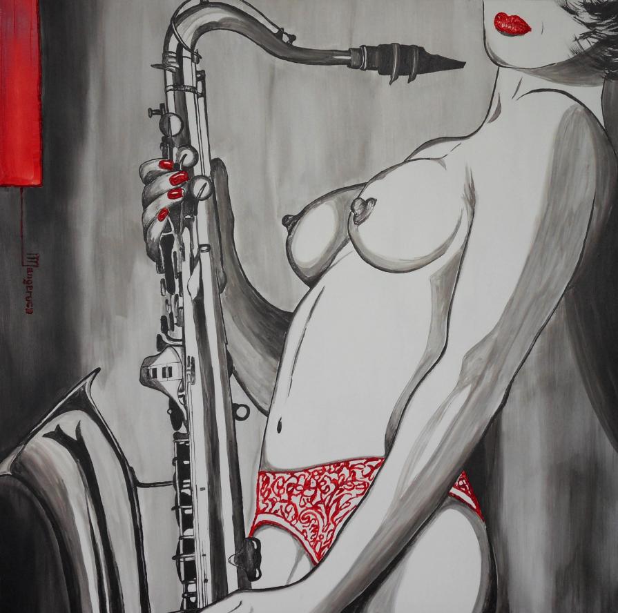 Sax (Modella Ilaria De Santi - Camp. Fitness)