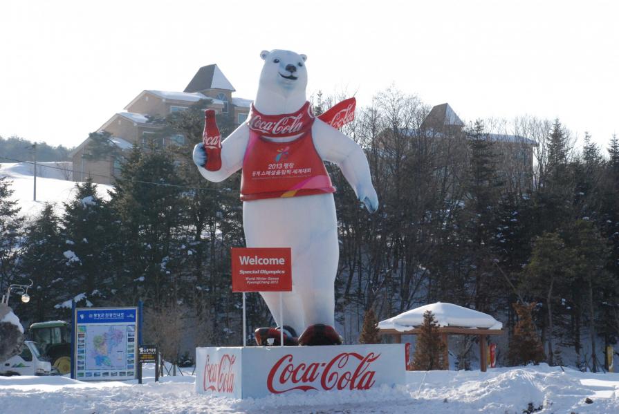 Coca Cola Event Promotion Polar bears
