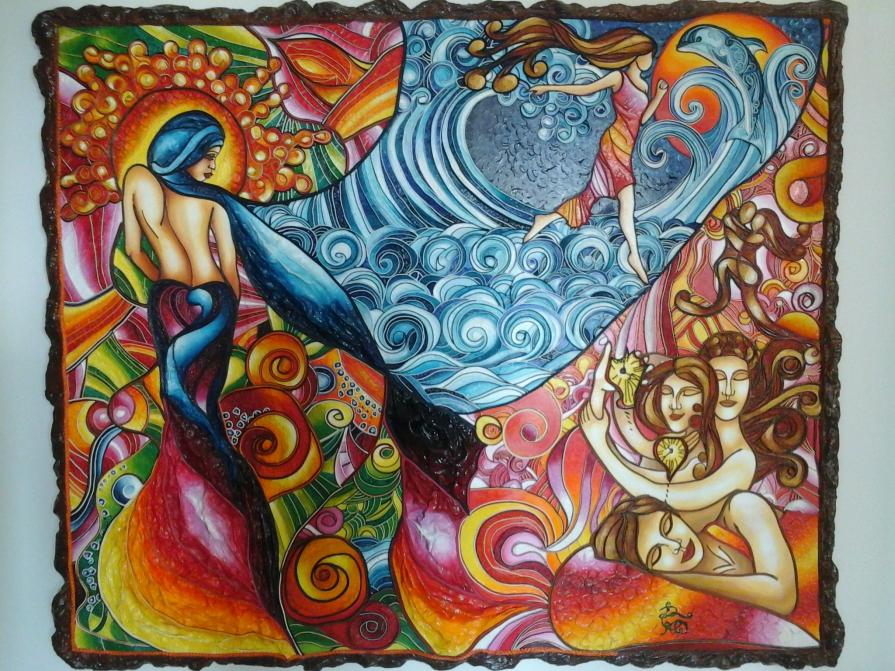 La Donna Indiana che pensa alla Vita e al Sogno