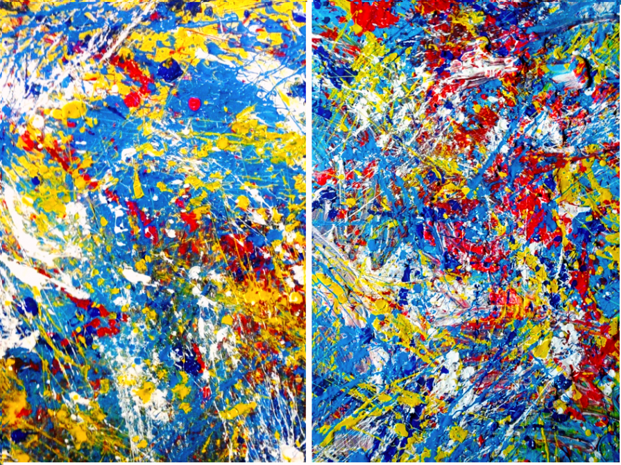 ColorAzione n. 1 sub a e ColorAzione n. 1 sub b   - realizzato dagli alunni della Scuola dell'infanzia San Tarcisio di Napoli insieme a Carlo De Rosa