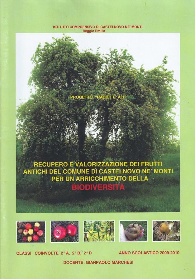 copertina dell'opuscolo del progetto scolastico