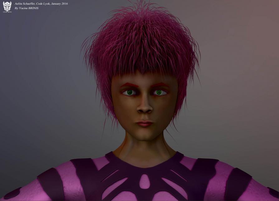 Aelita Schaeffer (Léonie Berthonnaud) By Yacine BRINIS View 06