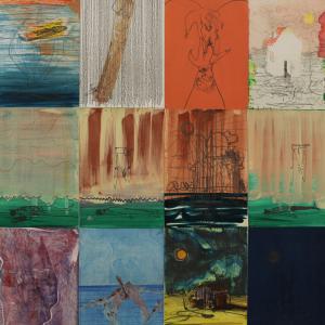 Closer look at A4 wall Closer look at A4 wall