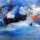 Andreas Gutt – Abstract – acrilico su tela – 70 x 50